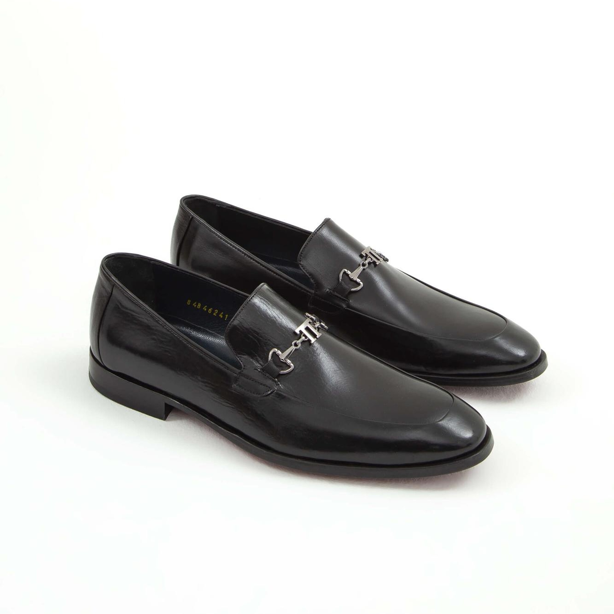 Tamer Tanca Erkek Hakiki Deri Siyah Klasik Ayakkabı