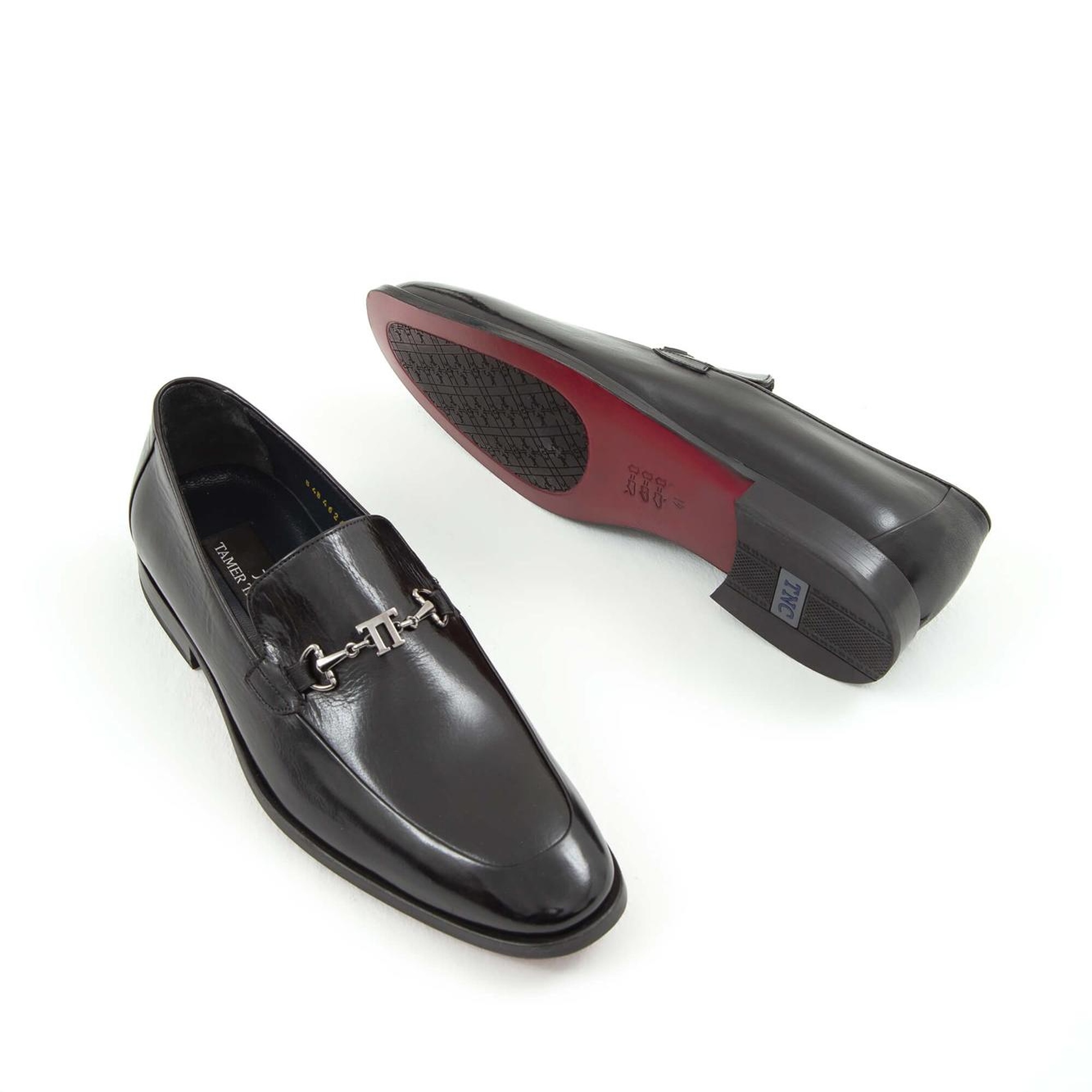 Tamer Tanca Erkek Hakiki Deri Siyah Klasik Ayakkabı