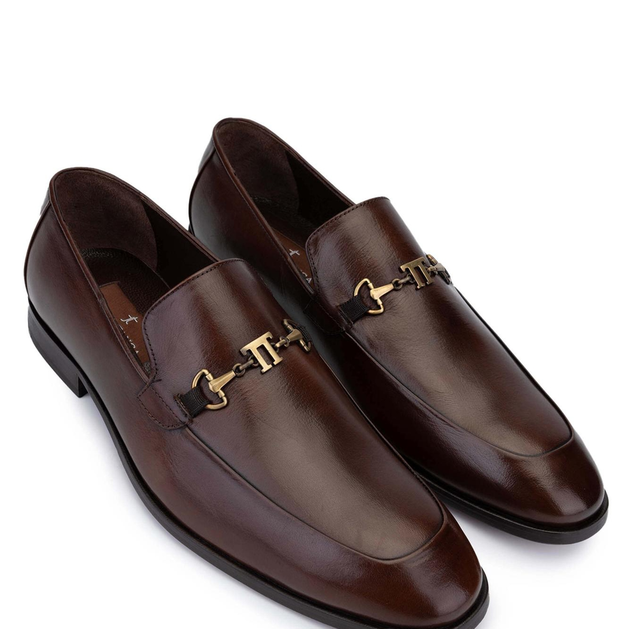 Tamer Tanca Erkek Hakiki Deri Taba Bufalo Klasik Ayakkabı