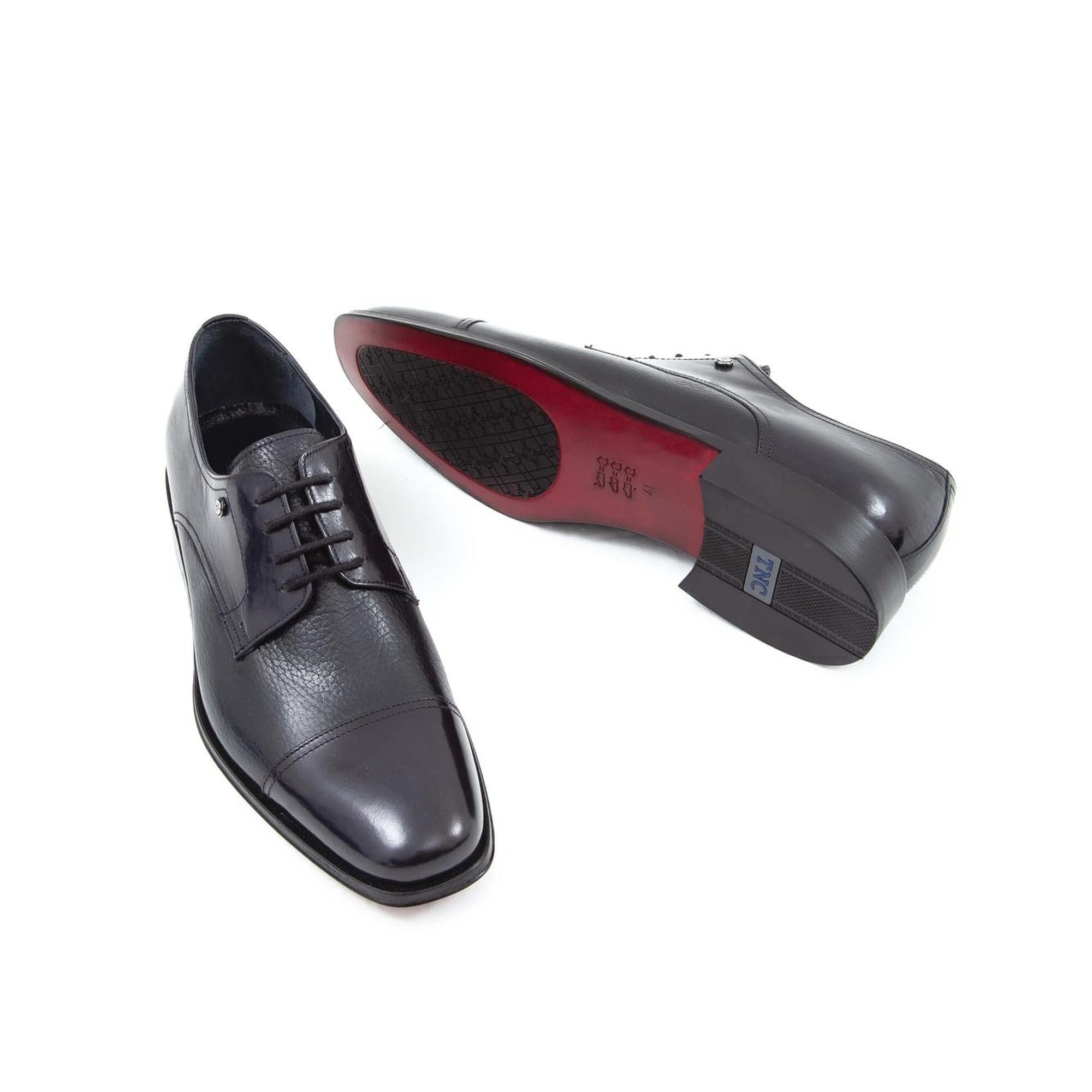 Tamer Tanca Erkek Hakiki Deri Lacivert Klasik Ayakkabı