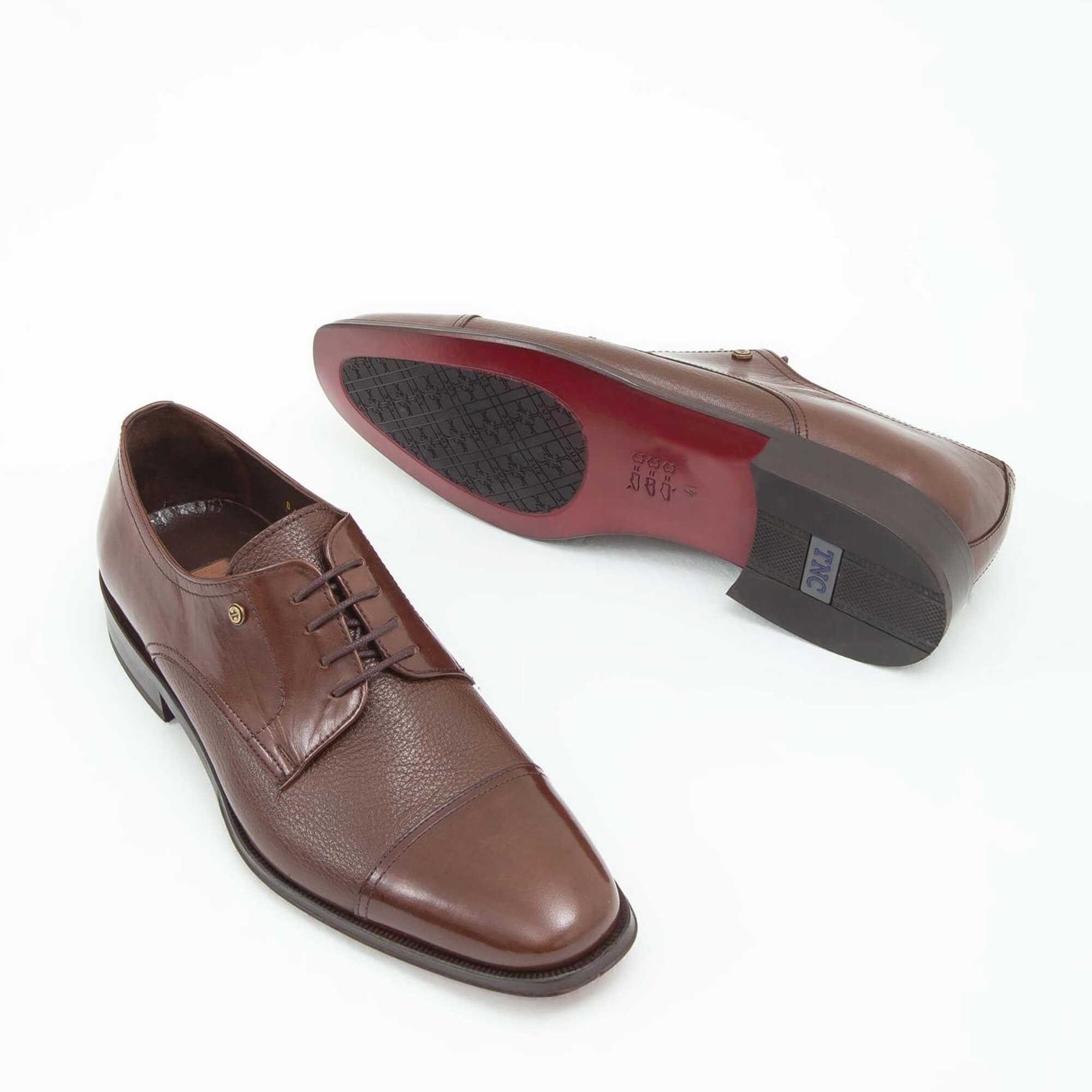 Tamer Tanca Erkek Hakiki Deri Taba Bufalo Klasik Ayakkabı