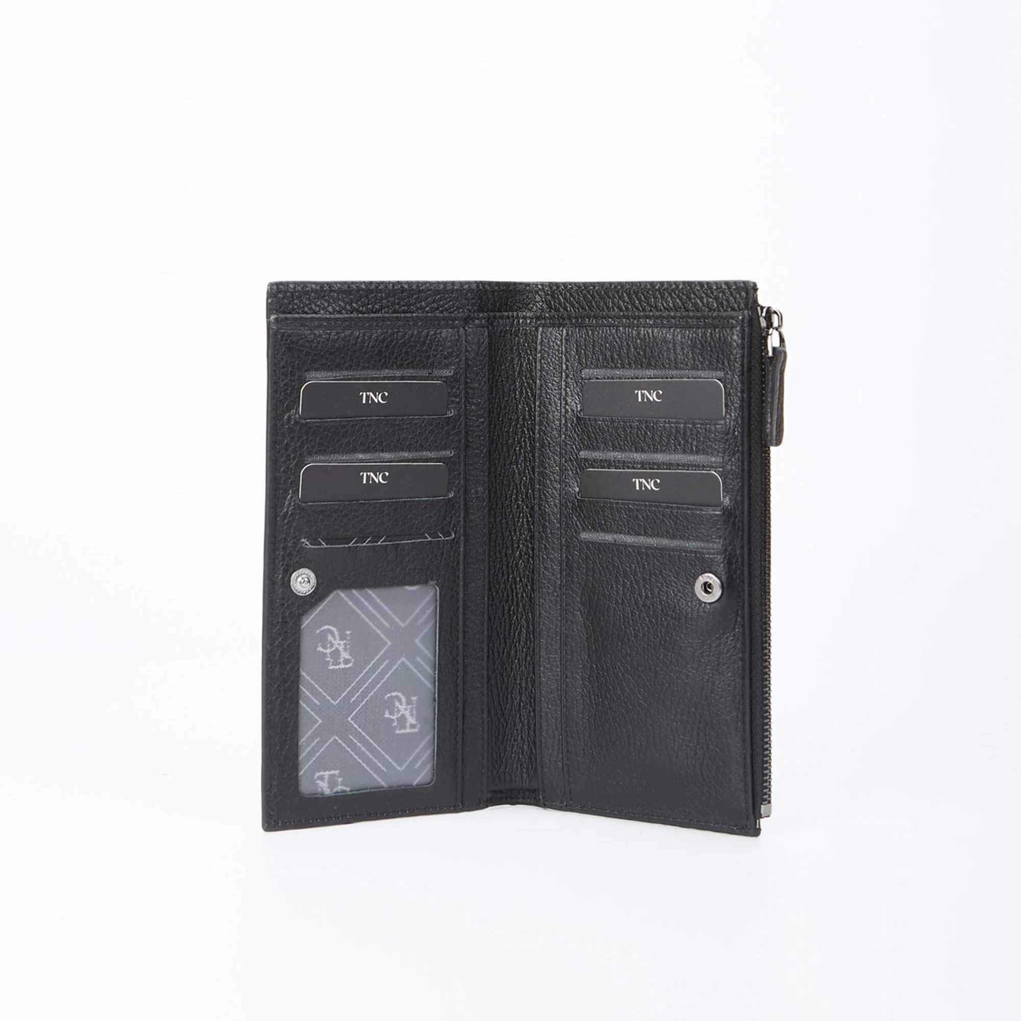 Tamer Tanca Erkek Hakiki Deri Siyah Floter El Çantası