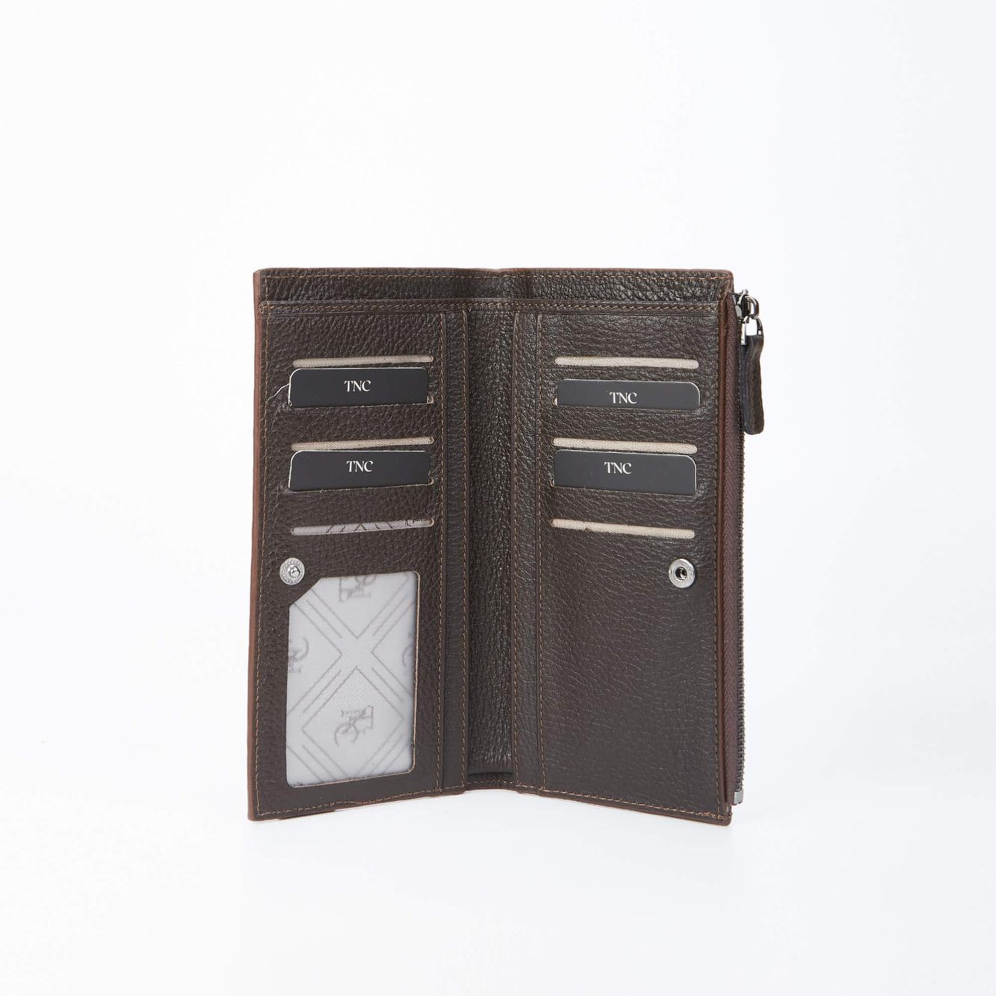 Tamer Tanca Erkek Hakiki Deri Kahverengi Floter El Çantası