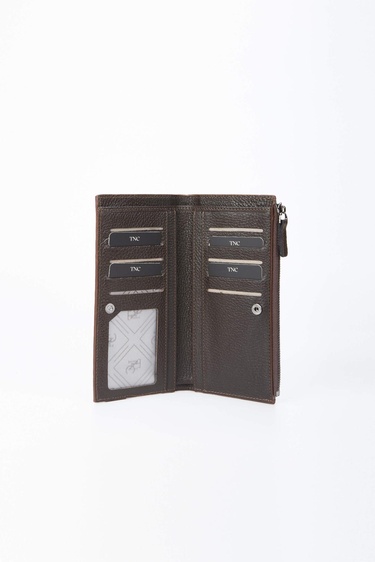  Tamer Tanca Erkek Hakiki Deri Kahverengi Floter El Çantası