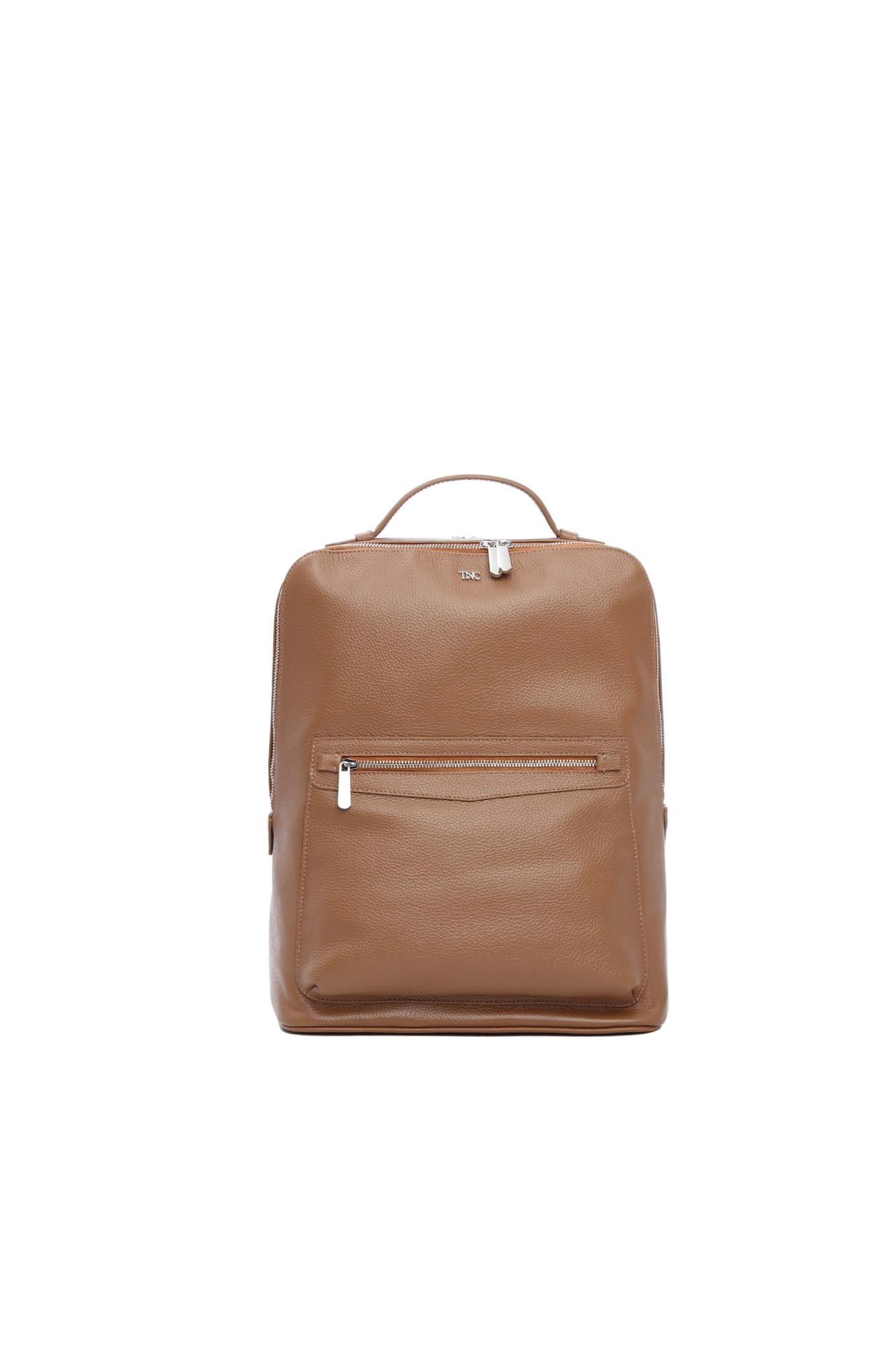  Tamer Tanca Erkek Hakiki Deri Taba Floter Sırt Çantası