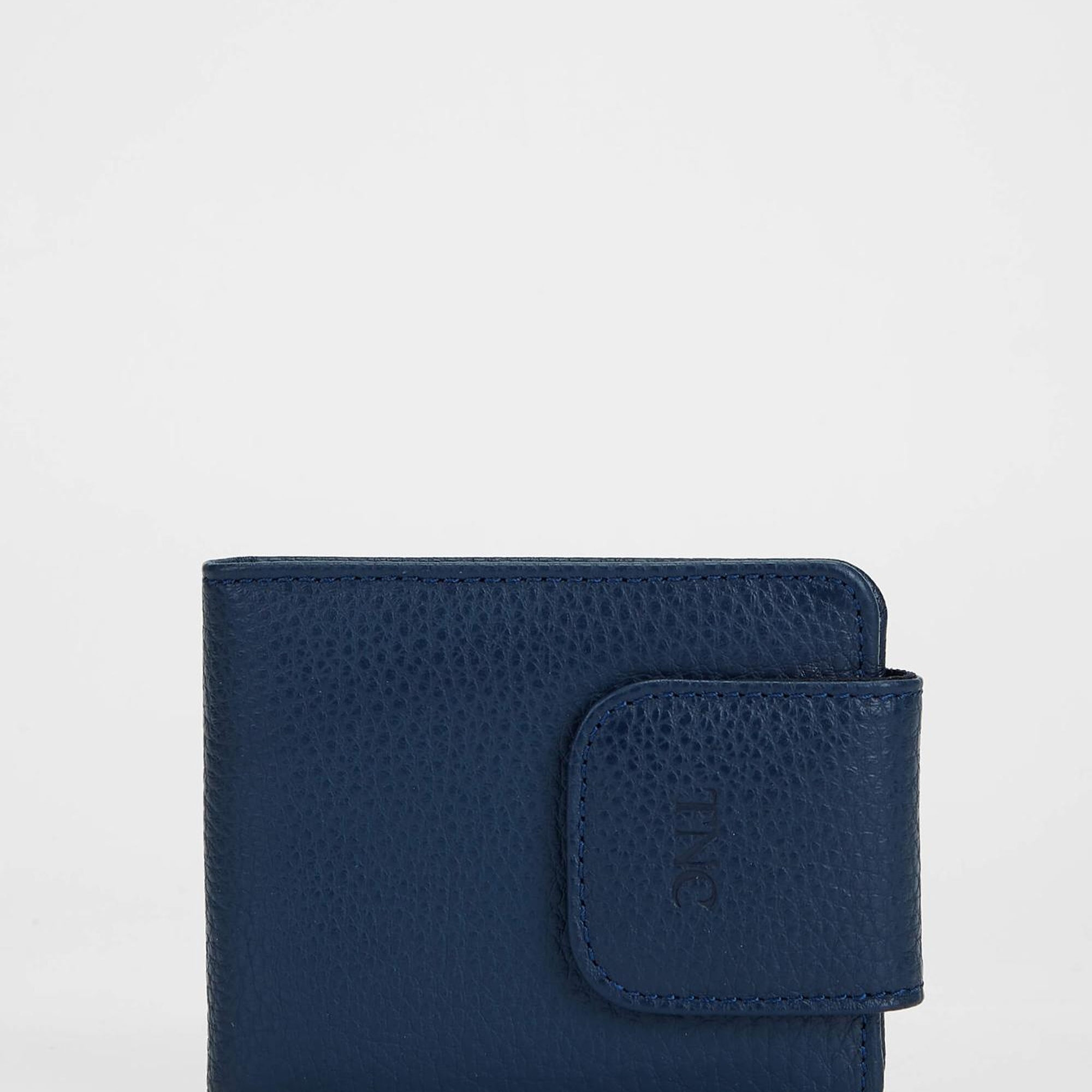 Tamer Tanca Erkek Hakiki Deri Lacivert Cüzdan Cuzdan