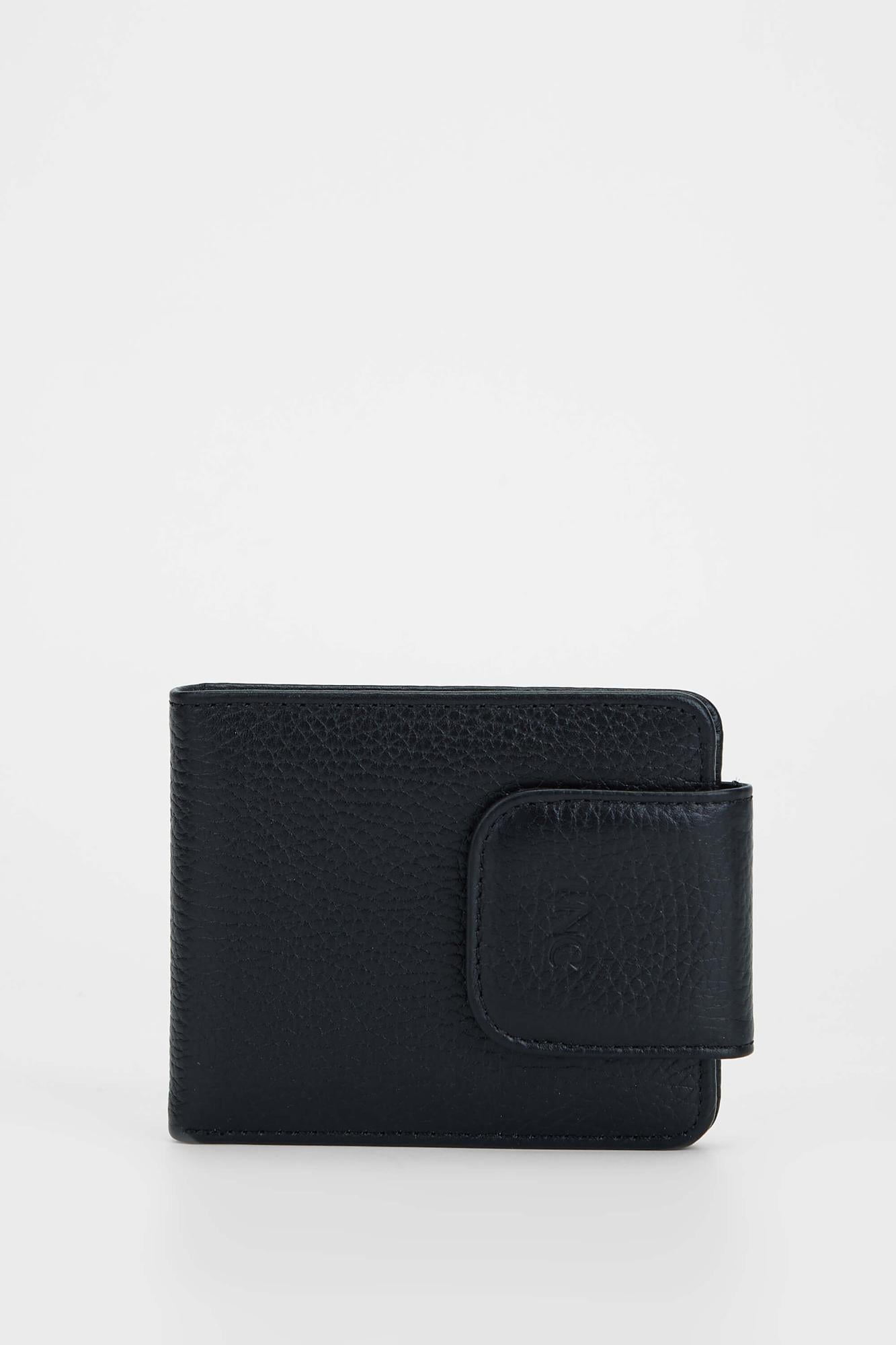  Tamer Tanca Erkek Hakiki Deri Siyah Cüzdan Cuzdan