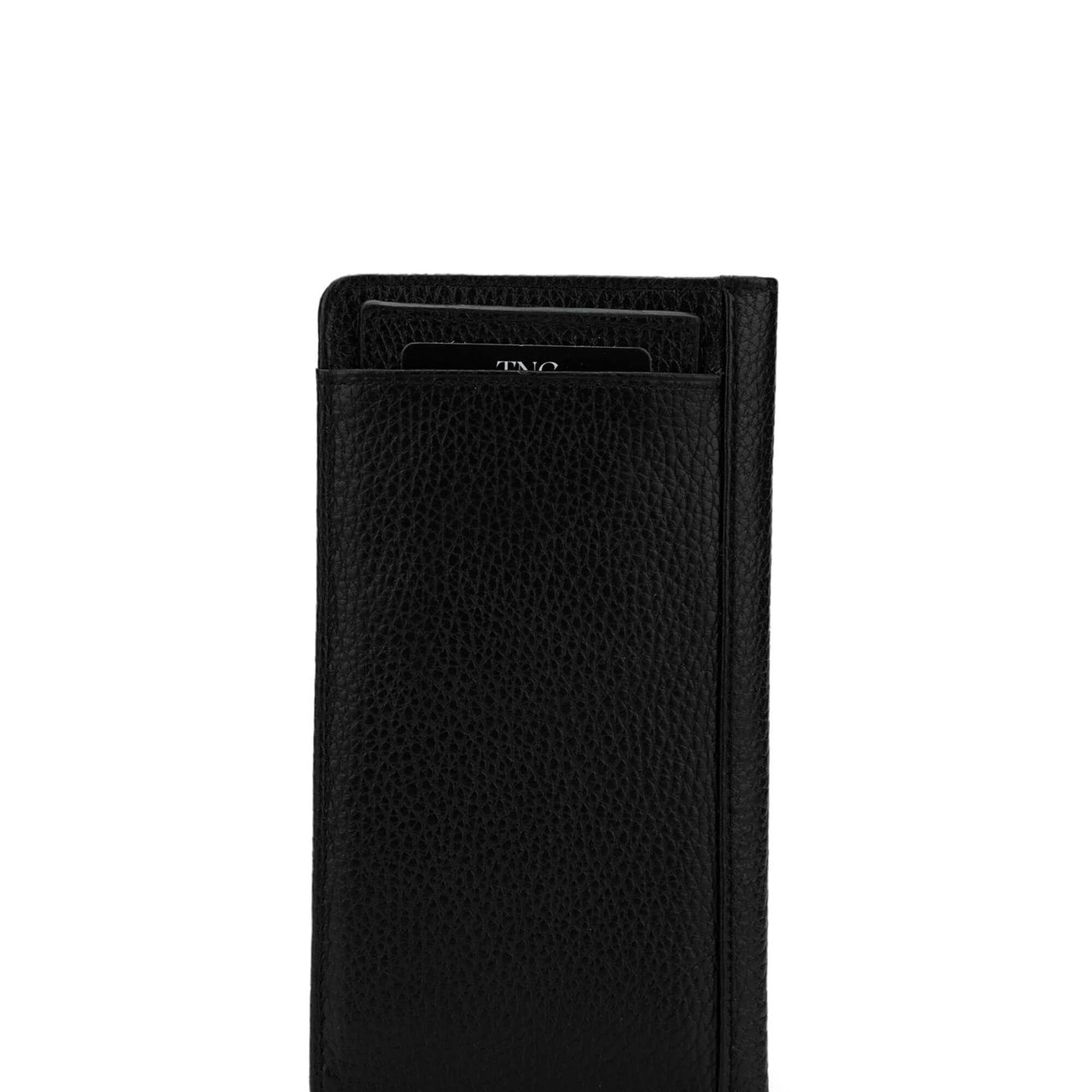 Tamer Tanca Erkek Hakiki Deri Siyah Cüzdan Cuzdan