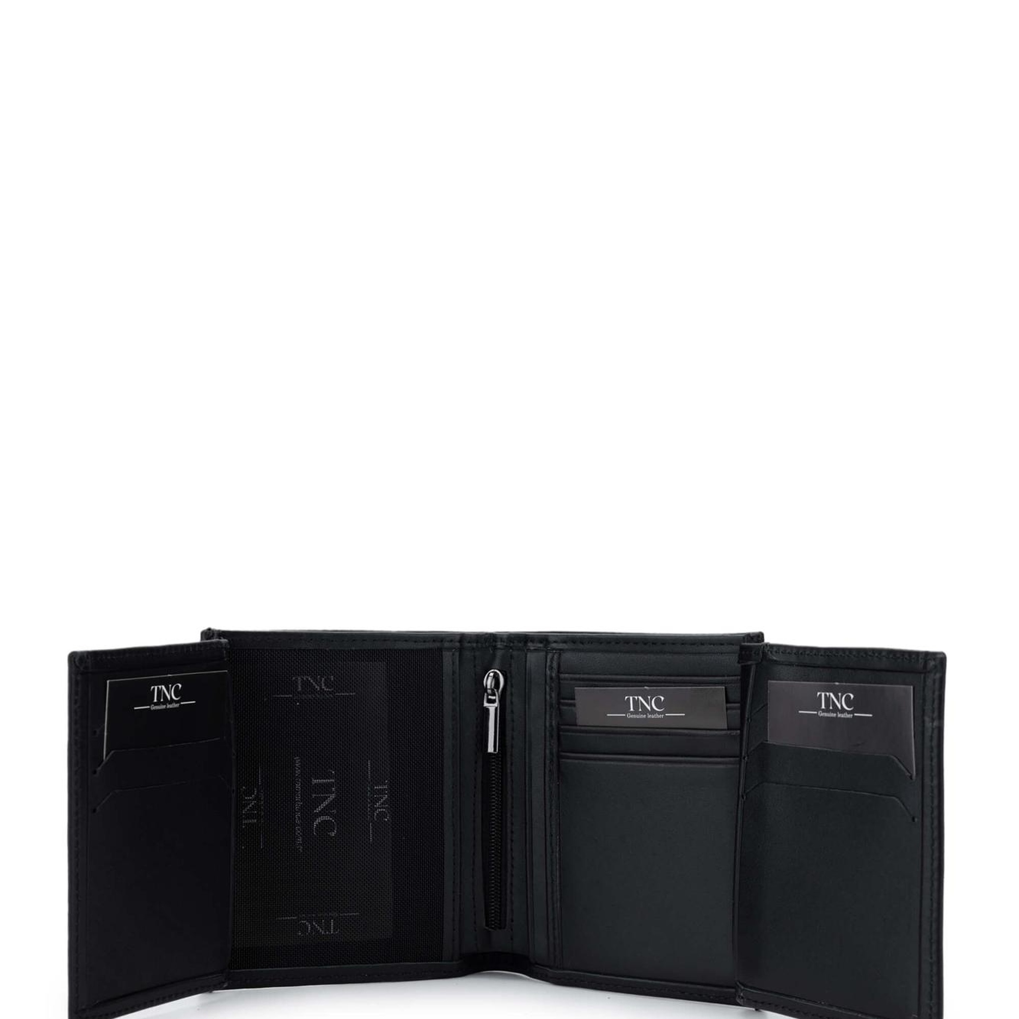 Tamer Tanca Erkek Hakiki Deri Siyah Deri Cüzdan Cuzdan