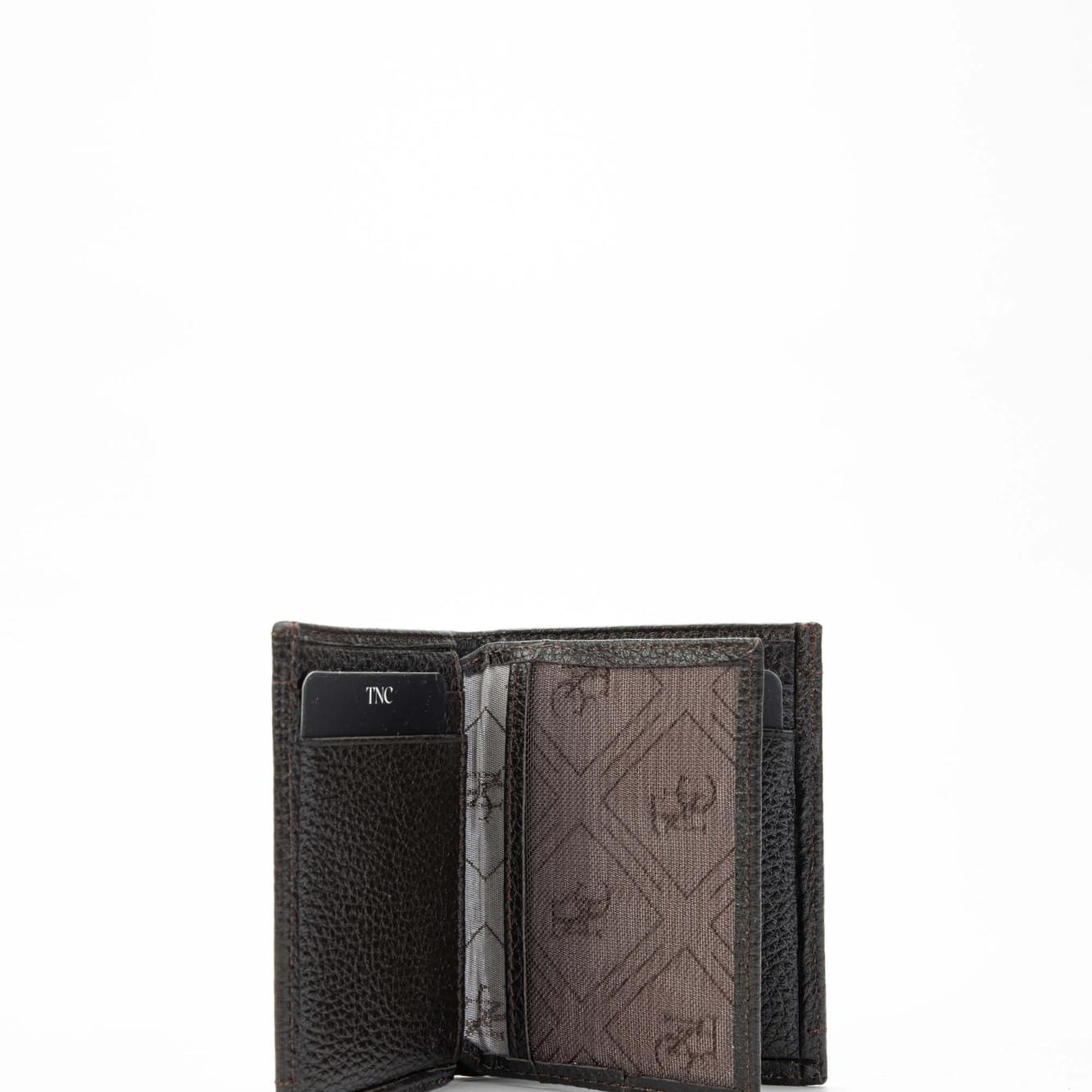 Tamer Tanca Erkek Hakiki Deri Kahverengi Cüzdan Cuzdan