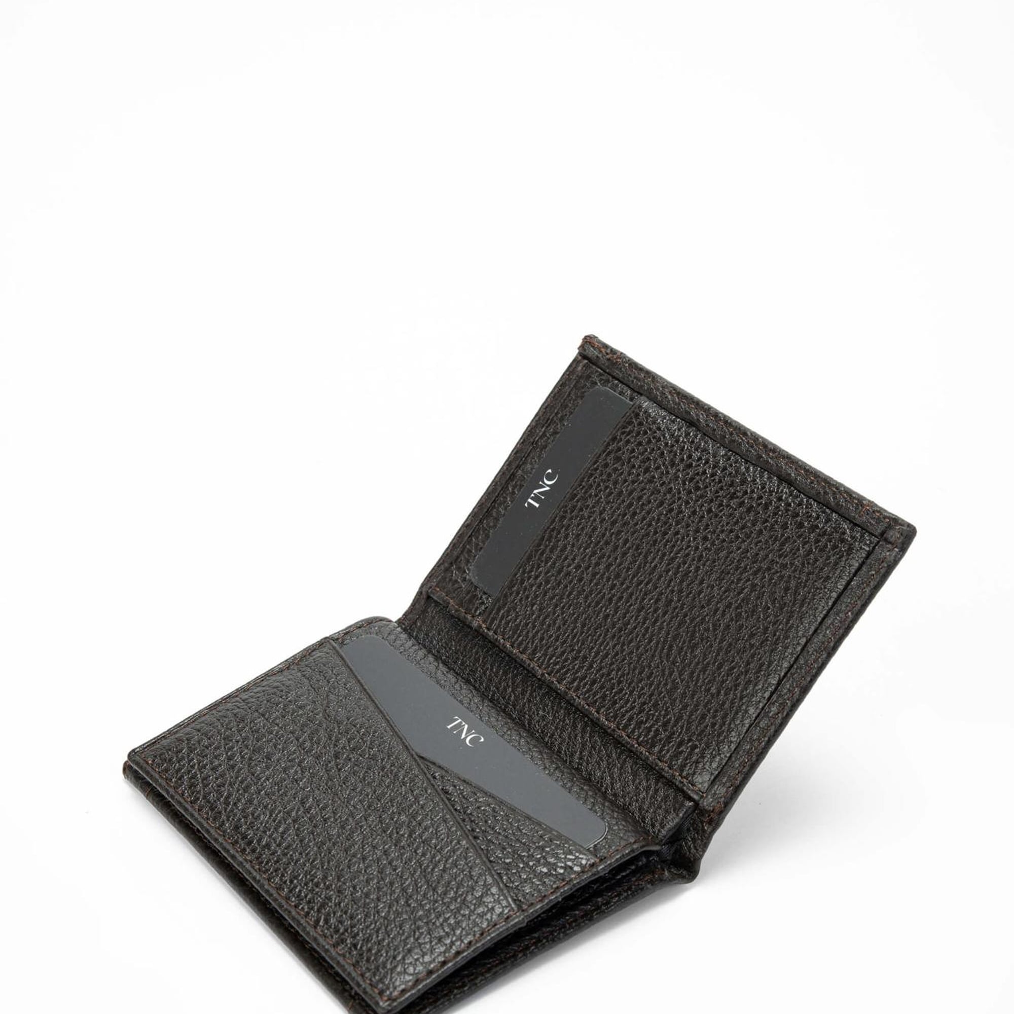 Tamer Tanca Erkek Hakiki Deri Kahverengi Cüzdan Cuzdan