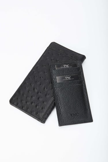  Tamer Tanca Erkek Hakiki Deri Siyah Cüzdan Cuzdan