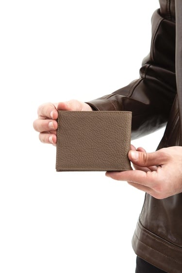  Tamer Tanca Erkek Hakiki Deri Vizon Cüzdan Cuzdan