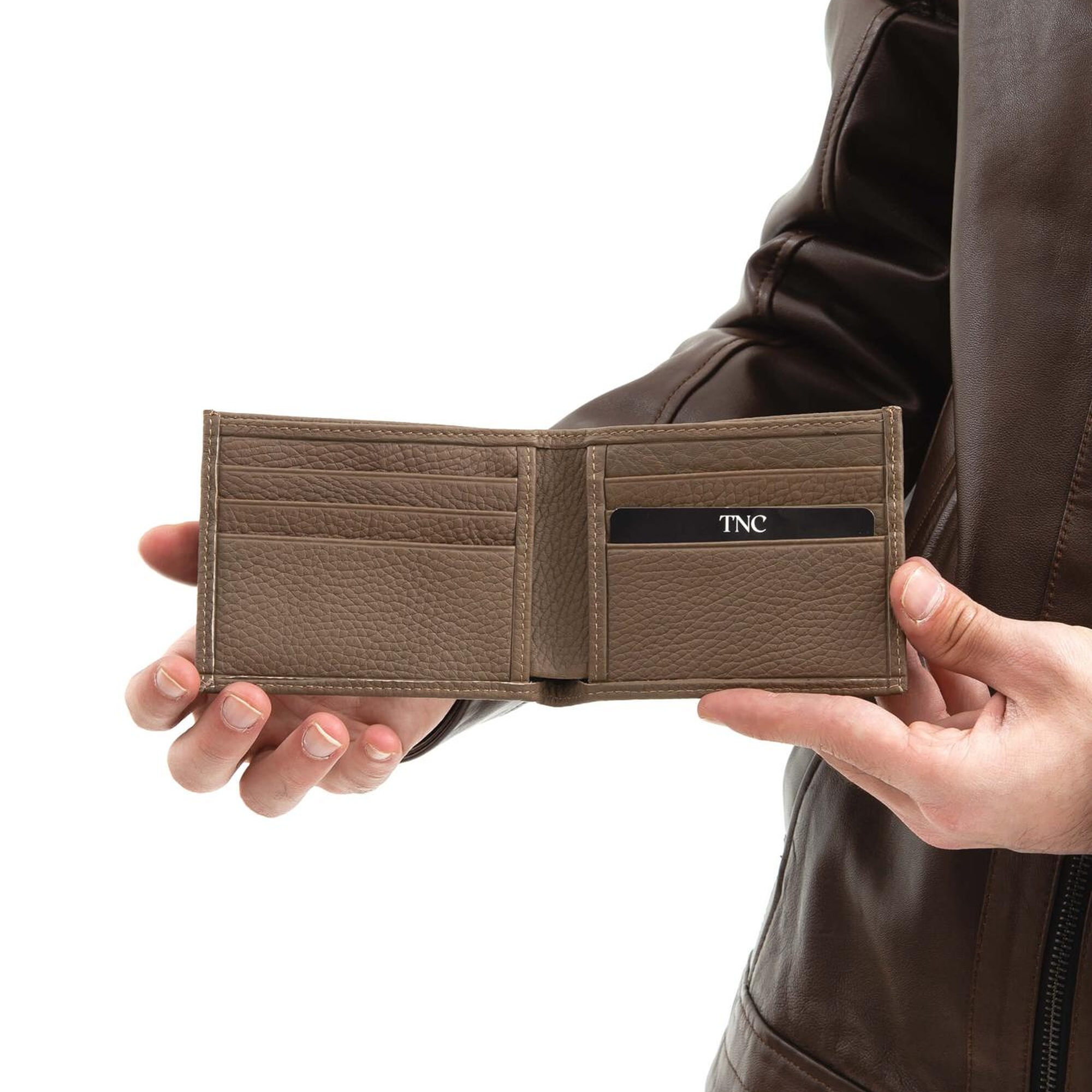 Tamer Tanca Erkek Hakiki Deri Vizon Cüzdan Cuzdan