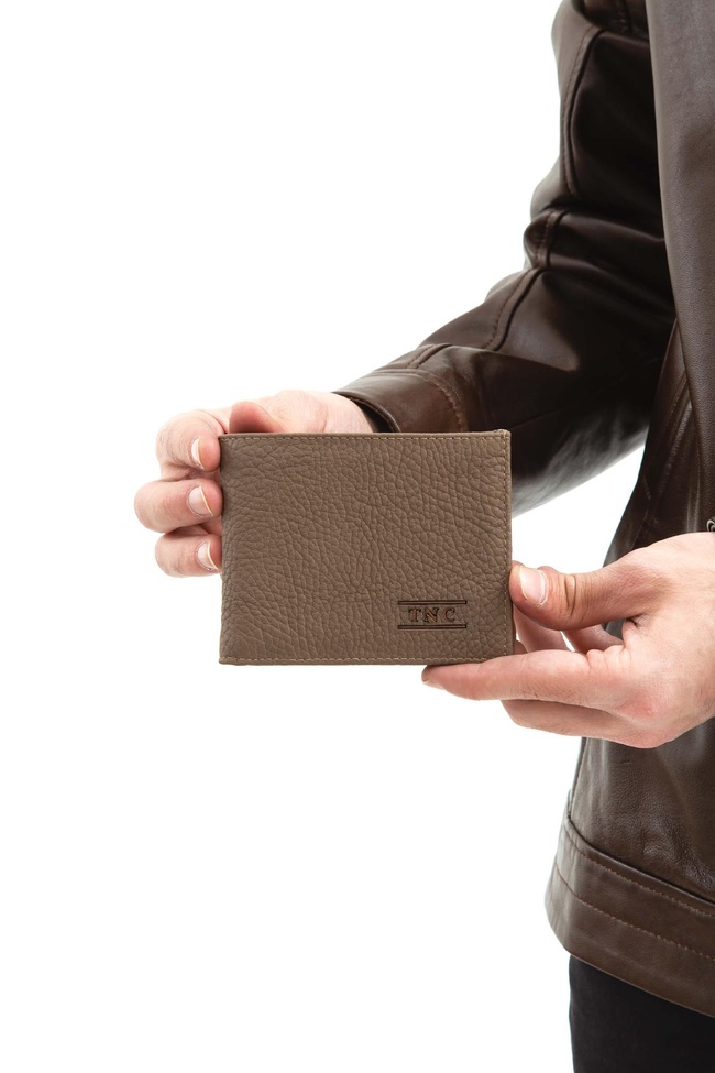  Tamer Tanca Erkek Hakiki Deri Vizon Cüzdan Cuzdan