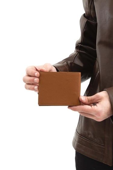  Tamer Tanca Erkek Hakiki Deri Taba Cüzdan Cuzdan