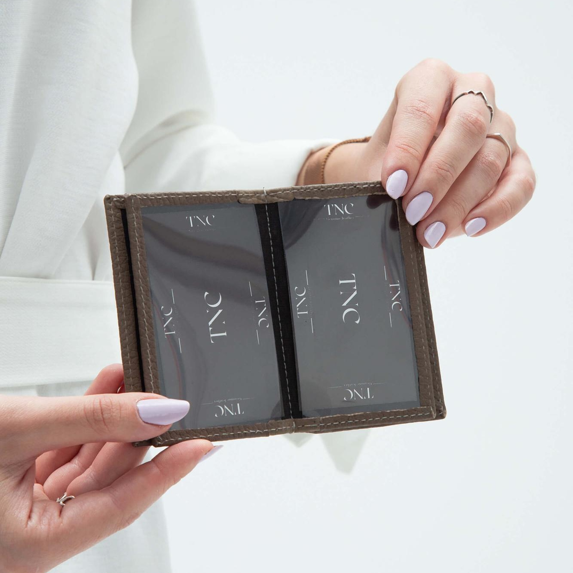 Tamer Tanca Erkek Hakiki Deri Vizon Kartlık