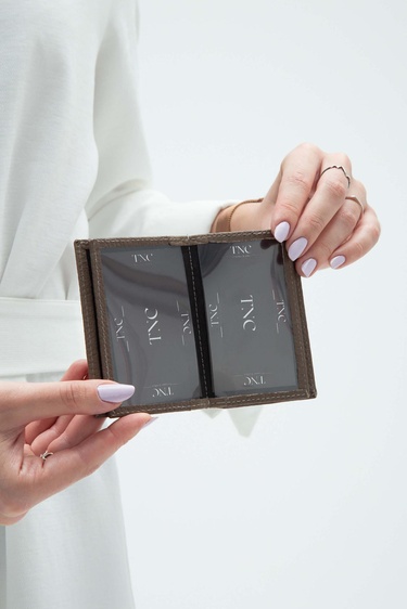  Tamer Tanca Erkek Hakiki Deri Vizon Kartlık