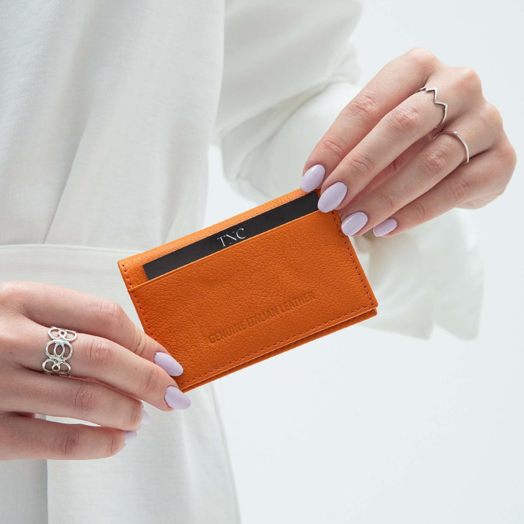 Tamer Tanca Erkek Hakiki Deri Hardal Kartlık