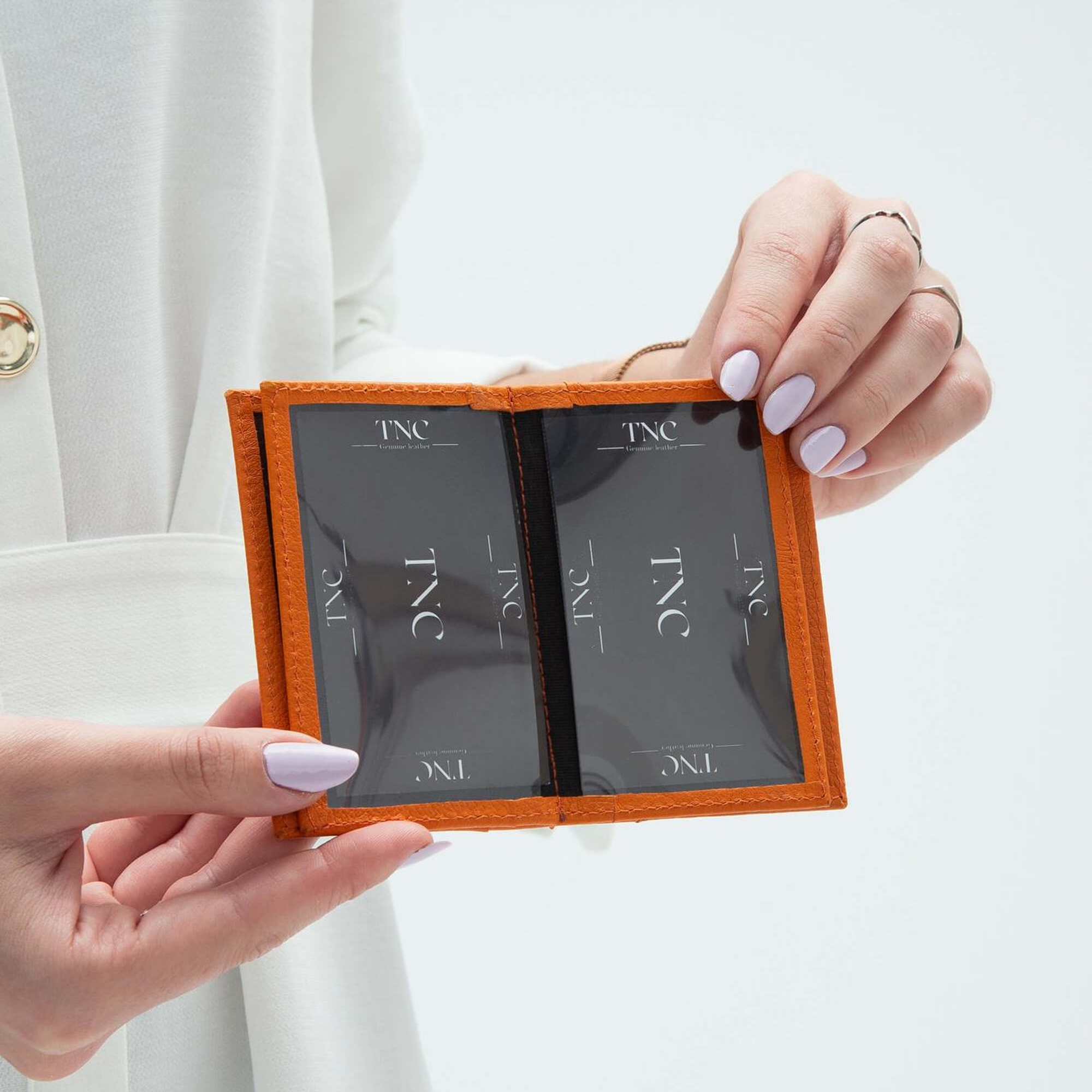 Tamer Tanca Erkek Hakiki Deri Hardal Kartlık