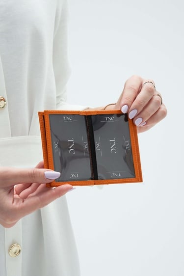  Tamer Tanca Erkek Hakiki Deri Hardal Kartlık