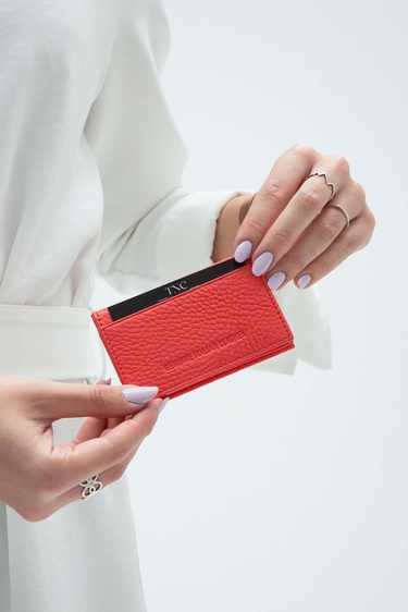  Tamer Tanca Erkek Hakiki Deri Yavruağzı Kartlık