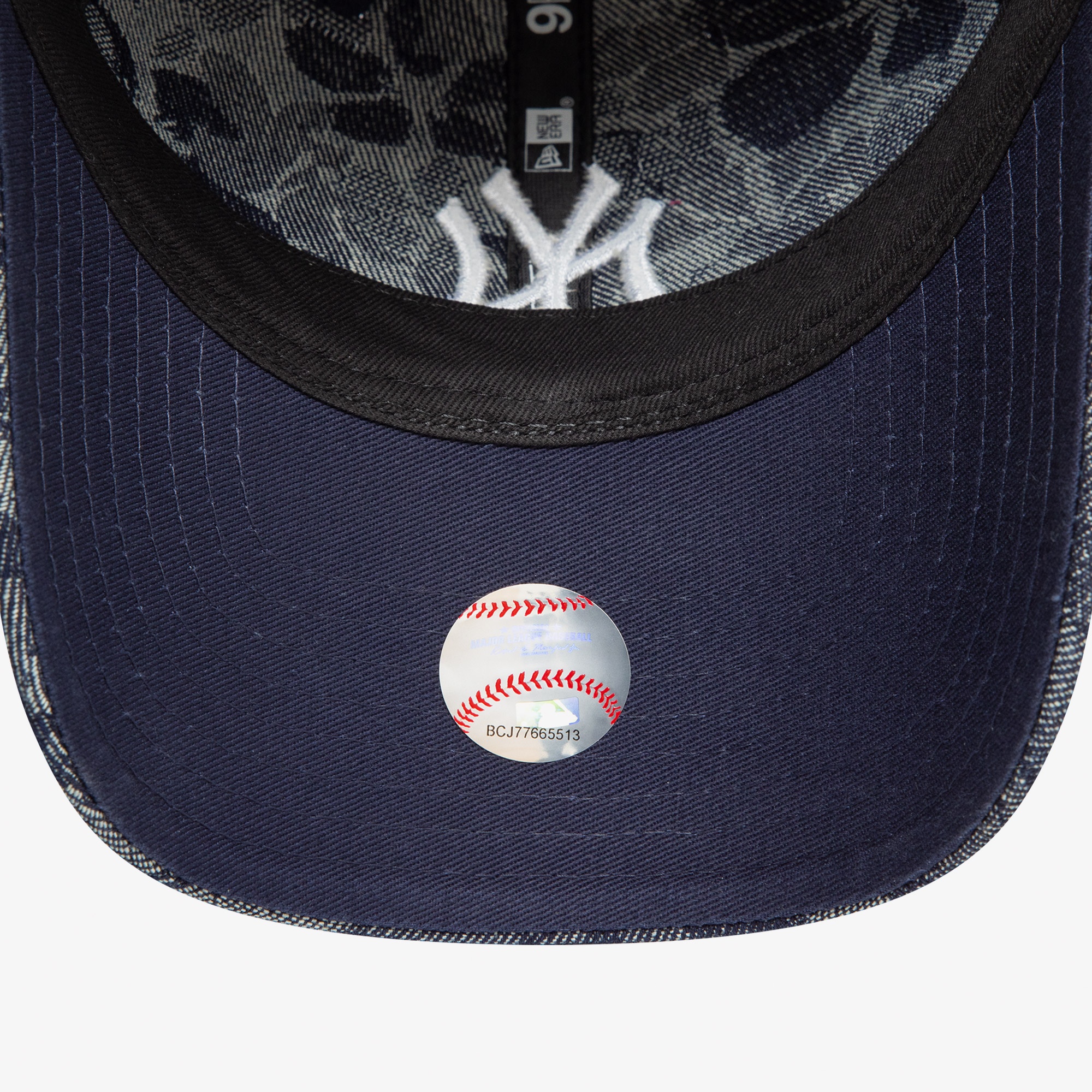 New Era Floral Denim Kadın Gri Şapka