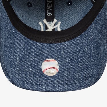  New Era Acid Denim New York Yankees Kadın Mavi Şapka