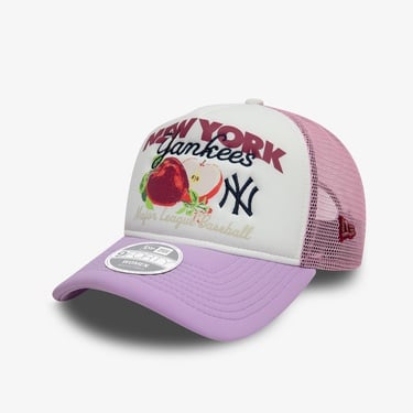  New Era Fruit Graphic New York Yankees Kadın Mor Şapka