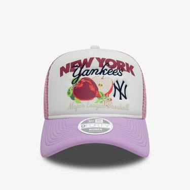 New Era Fruit Graphic New York Yankees Kadın Mor Şapka