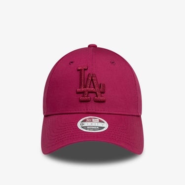  New Era LA Dodgers Metallic Logo Kadın Kırmızı Şapka