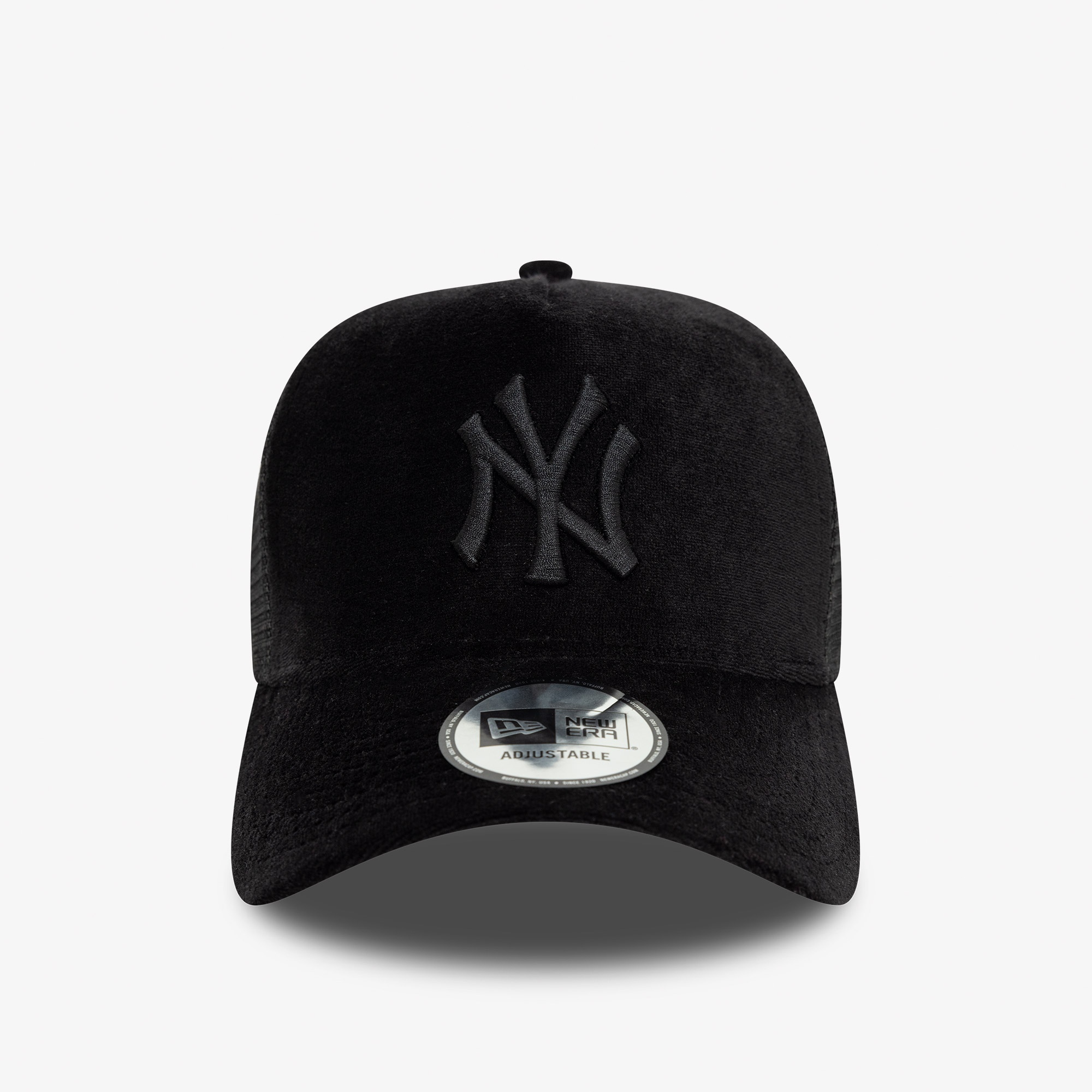 New Era 9Forty New York Yankees Velour Kadın Siyah Şapka