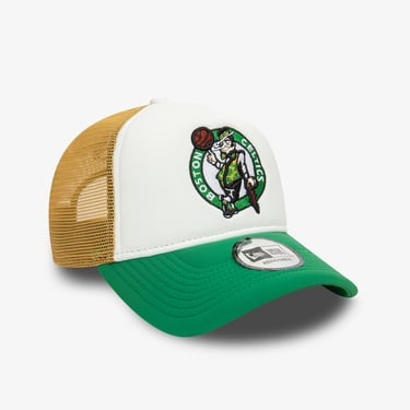 New Era Flower Boston Celtics NBA Unisex Yeşil Şapka
