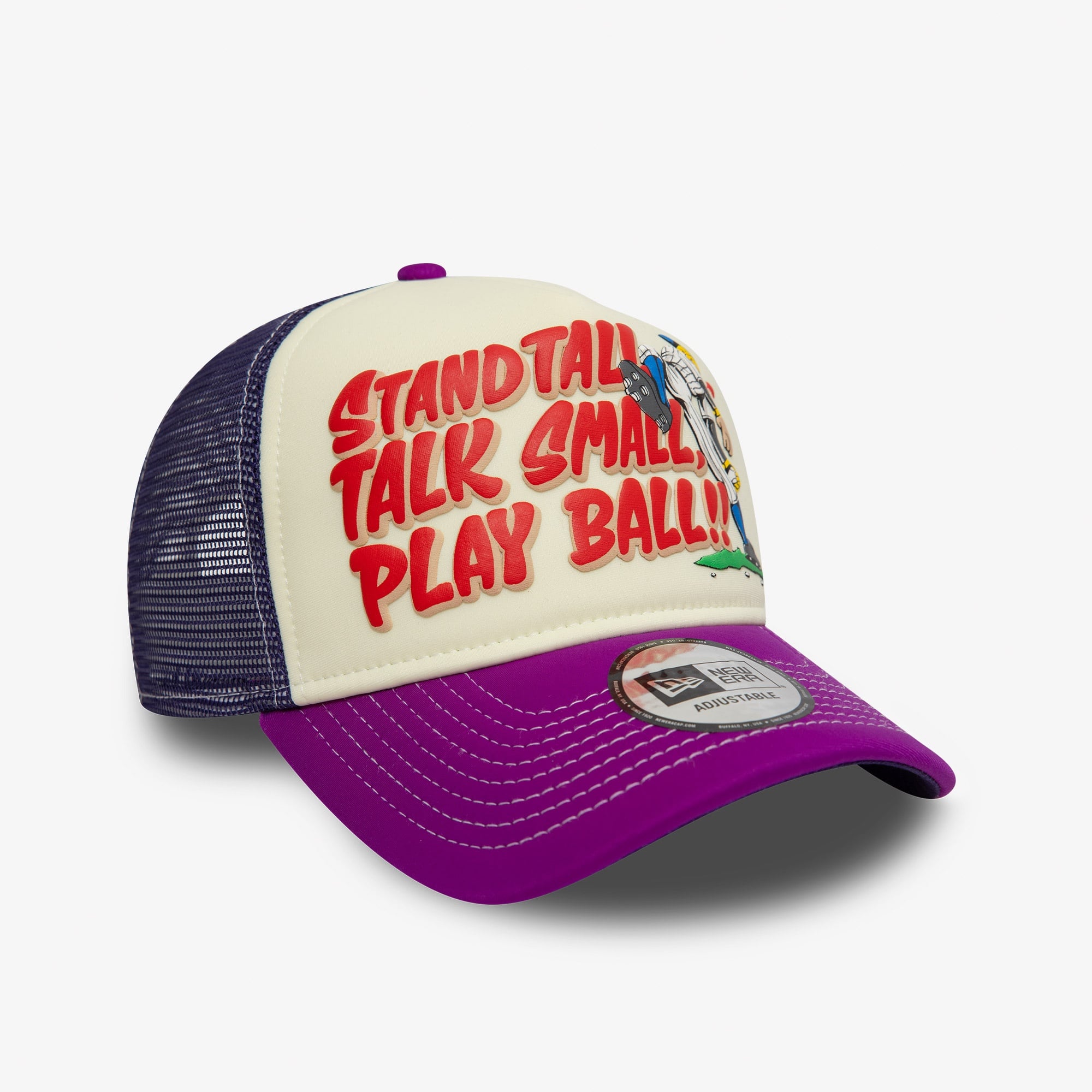 New Era Graphic Trucker Unisex Mor Şapka