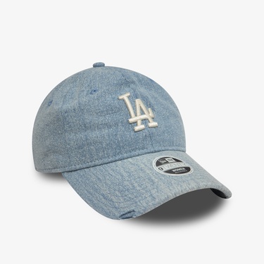  New Era Acid Denim LA Dodgers Kadın Mavi Şapka