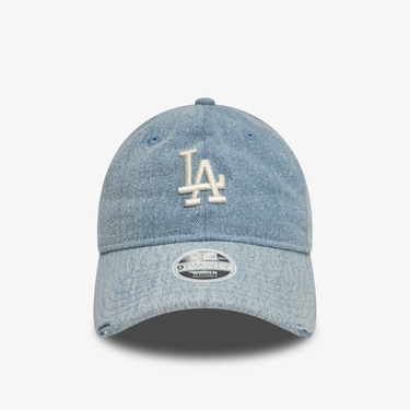  New Era Acid Denim LA Dodgers Kadın Mavi Şapka