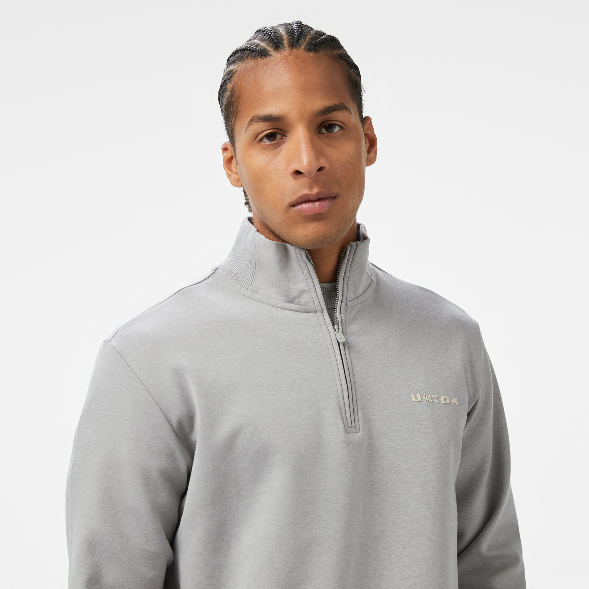 UNITED4 Unisex Gri Sweatshirt