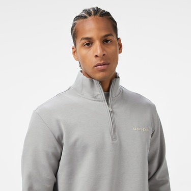  UNITED4 Comfort Erkek Gri Sweatshirt