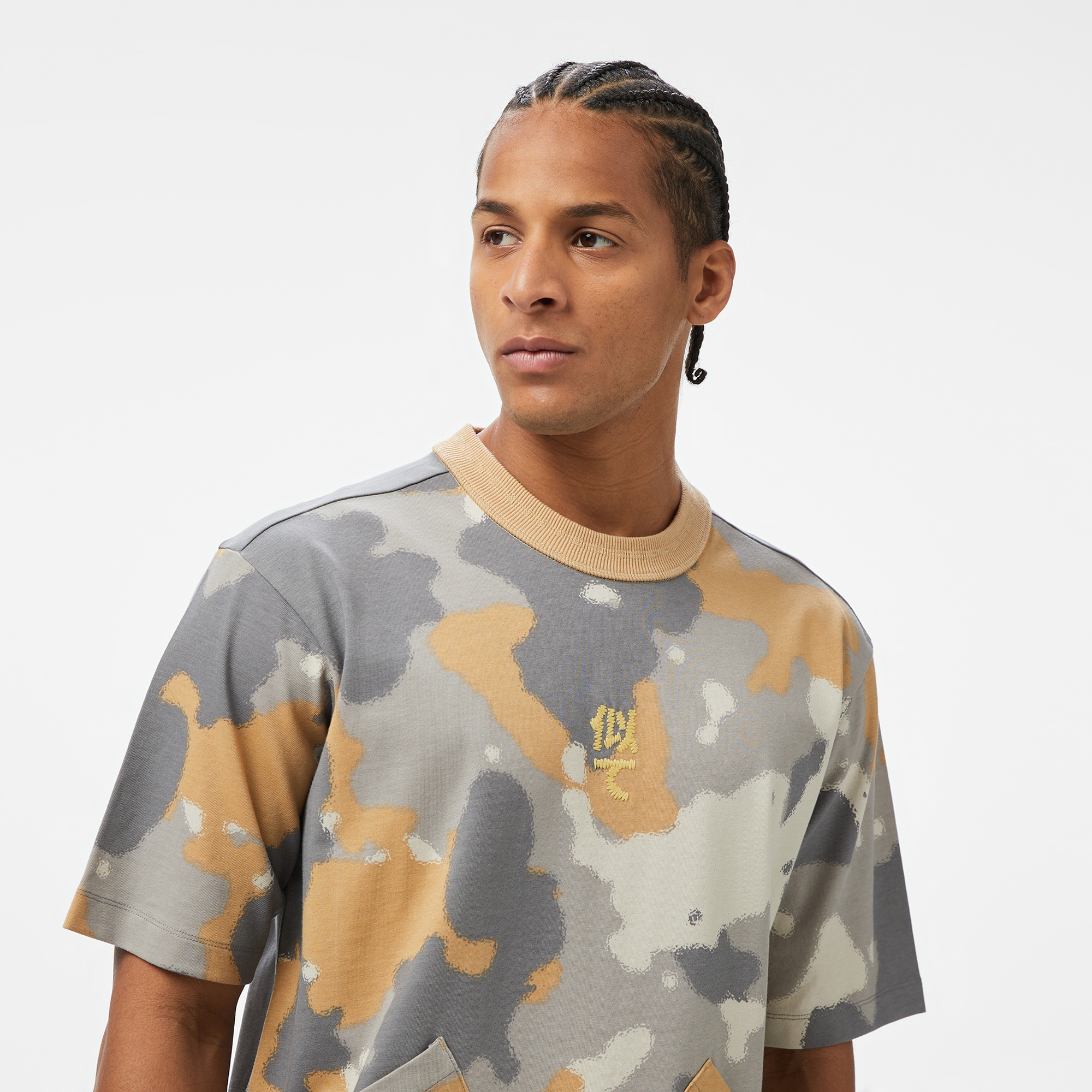 UNITED4 Erkek Renkli T-Shirt