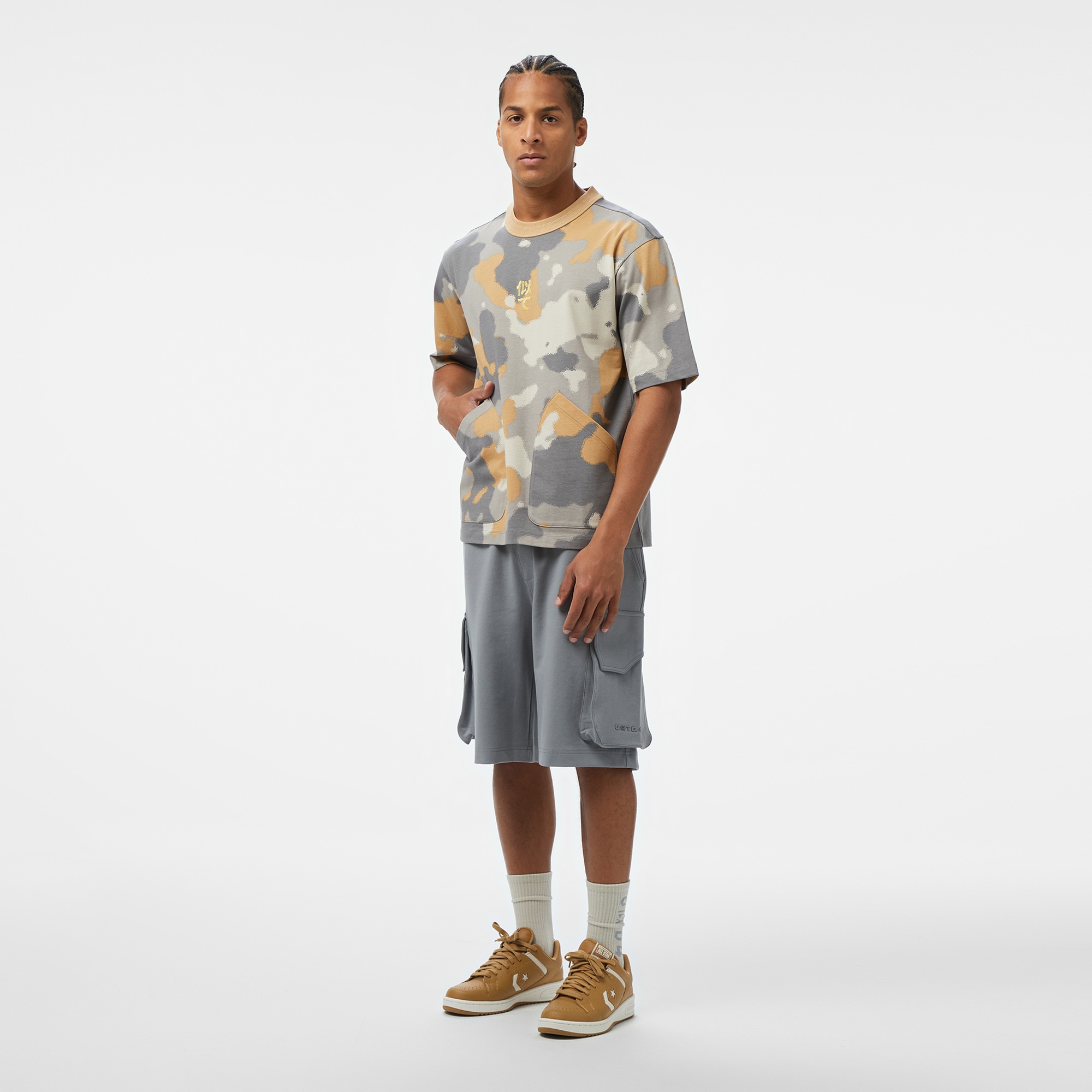 UNITED4 Erkek Renkli T-Shirt