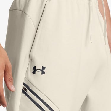  Under Armour Unstoppable Fleece Grid Erkek Krem Eşofman Altı