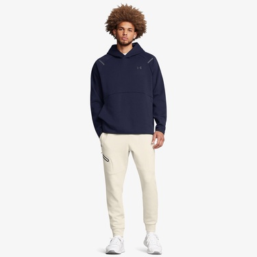  Under Armour Unstoppable Fleece Grid Erkek Krem Eşofman Altı