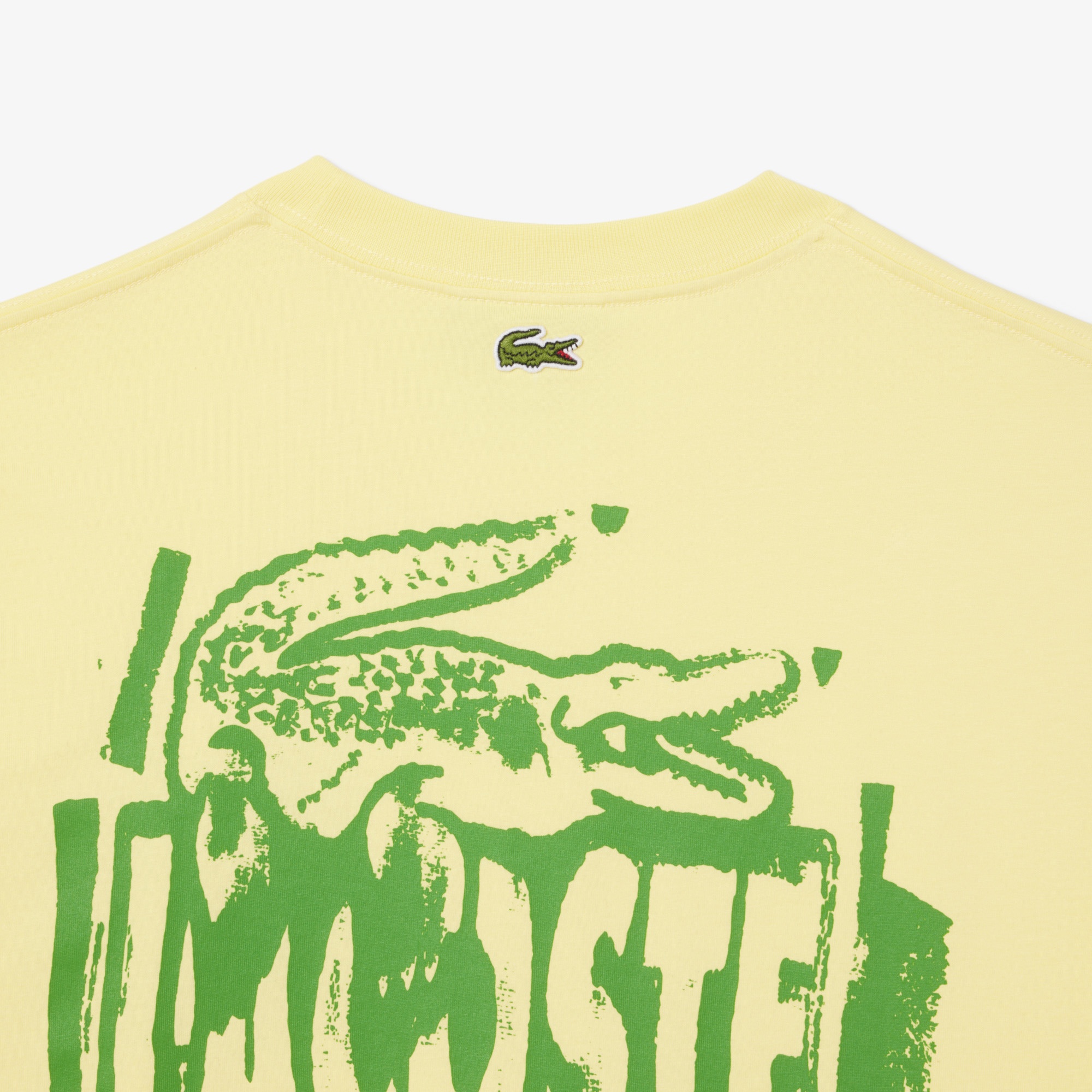 Lacoste Classic Fit Erkek Sarı T-Shirt