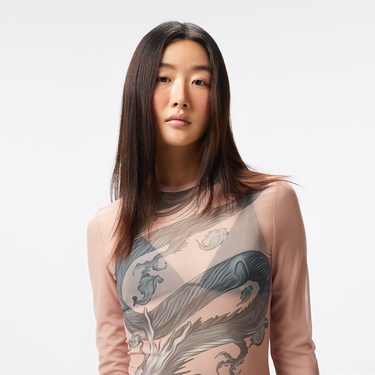  UNITED4 Kadın Pembe Bodysuit