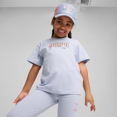  Puma X Hello Kitty and Friends Trucker Çocuk Mor Pembe Şapka