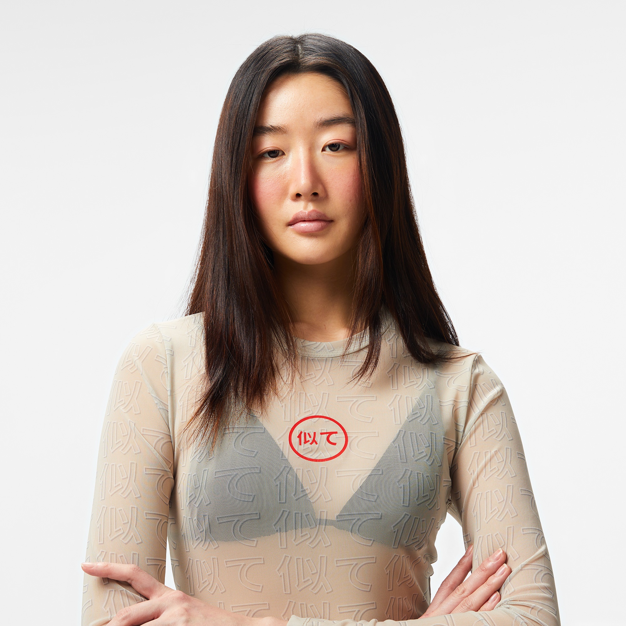 UNITED4 Kadın Gri Bodysuit