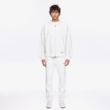  Les Benjamins Classic Erkek Beyaz Sweatshirt