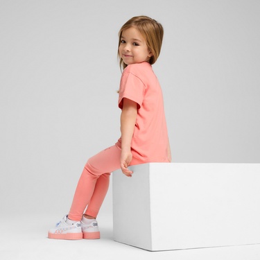  Puma Graphics Length Çocuk Pembe T?Shirt