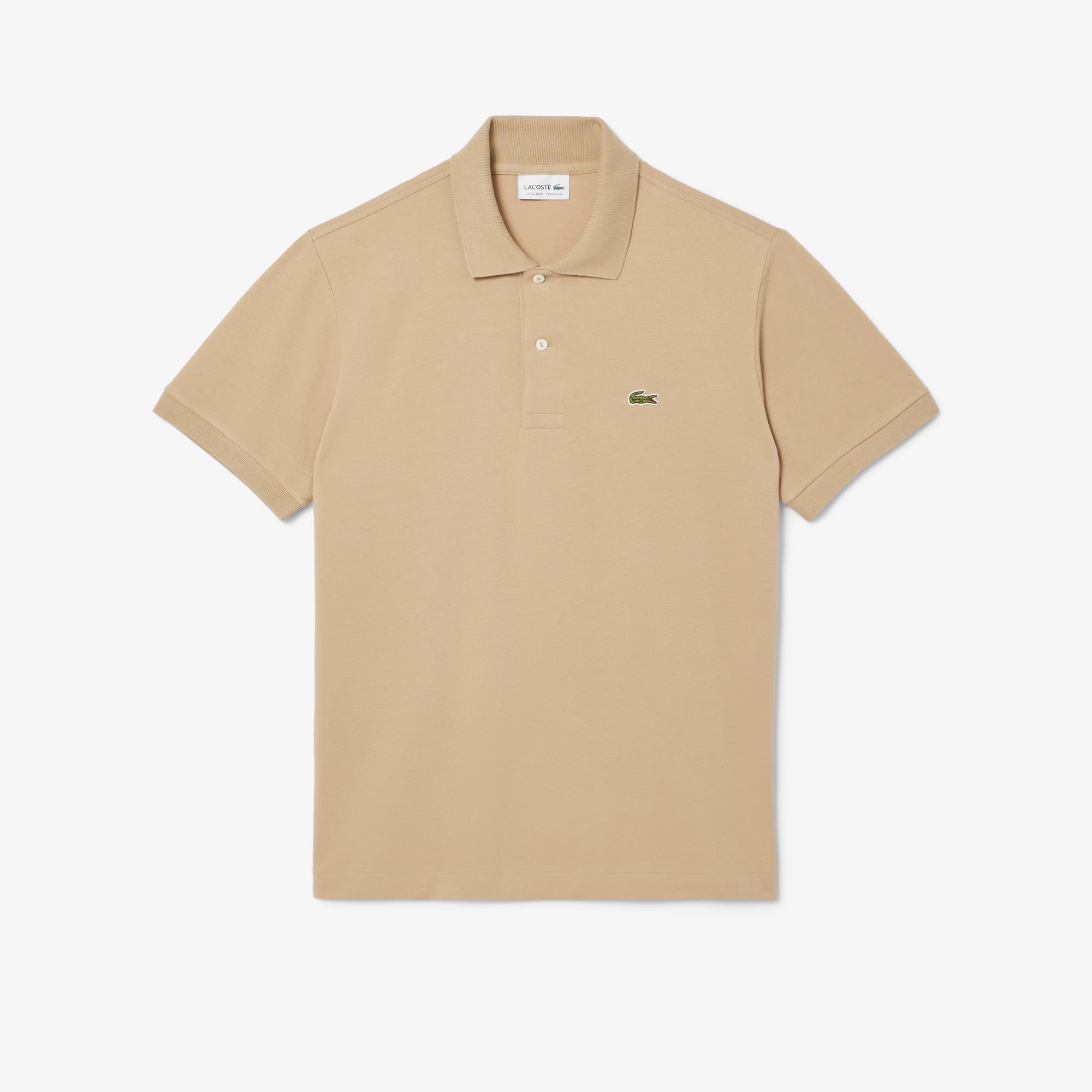 L.12.12 Light Erkek Classic Fit Bej Polo