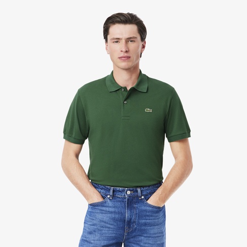  Lacoste L.12.12 Light Erkek Classic Fit Yeşil Polo